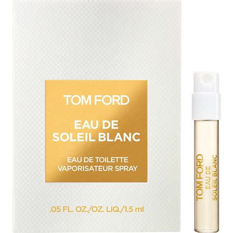 Tom Ford Eau De Soleil Blanc Edt Sample Perfume Samples Fragrance