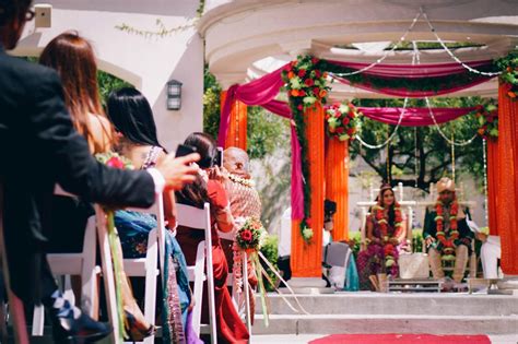 Flowers and programs can have a tropical twist during the ceremony. Pin by Yvette Lincoln on San Mateo Marriott Weddings ...
