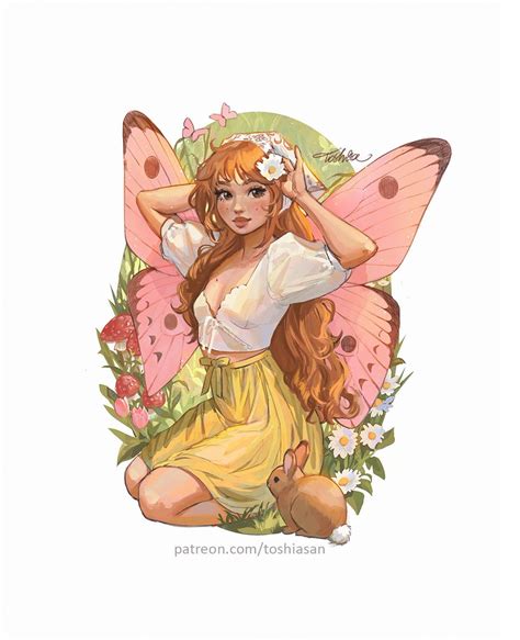 Toshia On Twitter Spring Fairy 🧚‍♀️🌷 Are You Excited For Spring I Am 😌