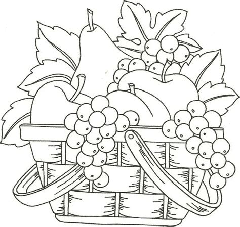 Fruteros con frutas para dibujar - Imagui
