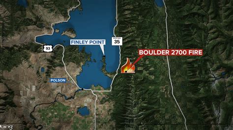 Fire Near Polson At 1150 Acres Evacuations In Place