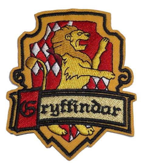 Harry Potter Gryffindor Crest 3 12 Tall Embroidered Patch