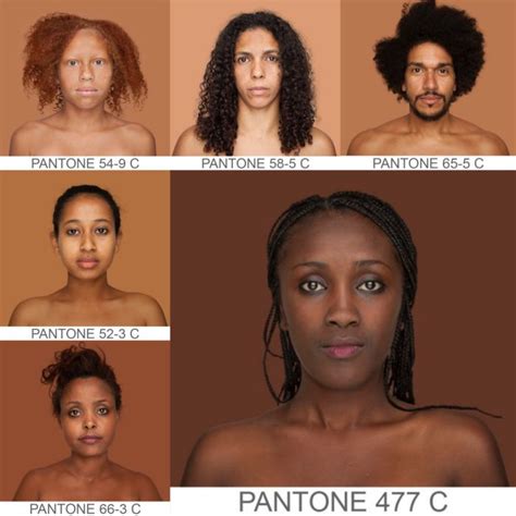 The Human Pantone Project Humanae Tumblr Face Photo