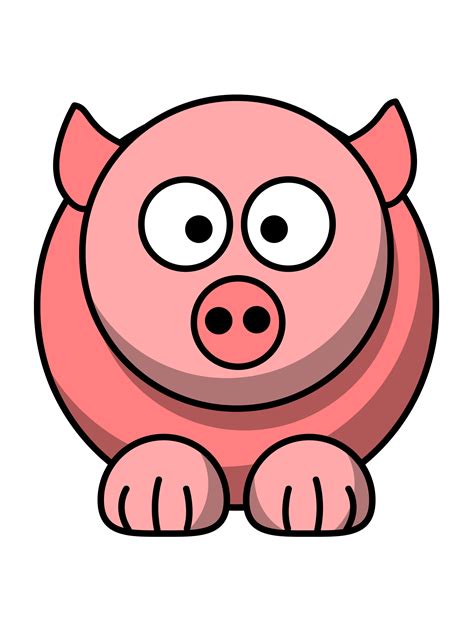 Cartoon Pig Png Free Logo Image