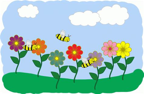 April Flowers Clipart Free Download Images For Spring