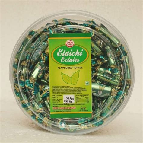 Juju Elichi Elaichi Eclair Flavour Toffee Packaging Type Plastic Jar