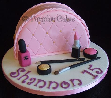 Make Up Bag Cake All Hand Made Decoaration From Sugarpaste Flickr