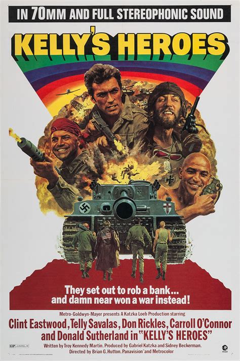 Kellys Heroes 1970 Posters — The Movie Database Tmdb