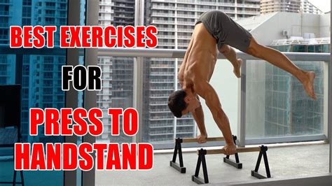 best exercises for press to handstand youtube