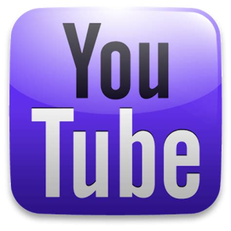 Download High Quality Youtube Logo Transparent Purple Transparent Png
