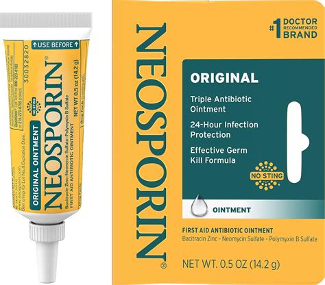Buy Neosporin Original First Aid Antibiotic Ointment With Bacitracin