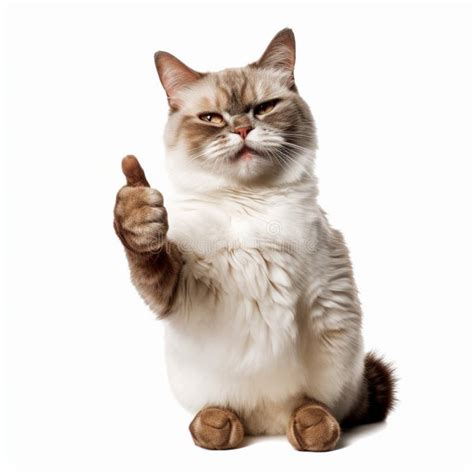 Cat Thumbs Up Stock Illustrations 332 Cat Thumbs Up Stock