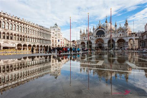 Matteo Colombo Travel Photography St Marks Square Flooded At High