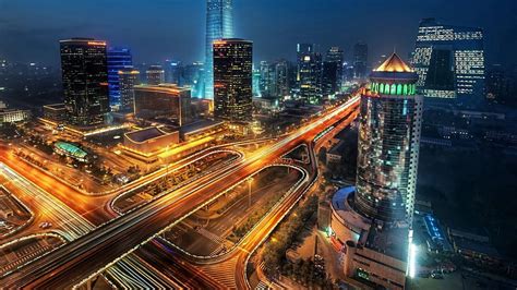 Cities Sky Roads Skyscrapers Beijing Peking Hd Wallpaper Pxfuel