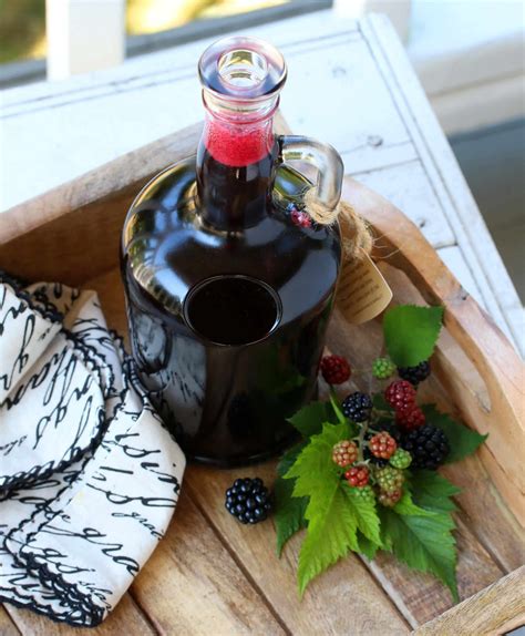 Homemade Blackberry Syrup The Daring Gourmet