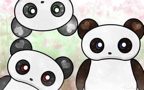 Cute Kawaii Panda Wallpapers Wallpaper Cave