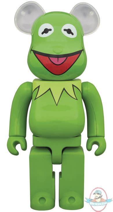 Muppets Kermit The Frog 1000 Bearbrick By Medicom Man Of Action Figures