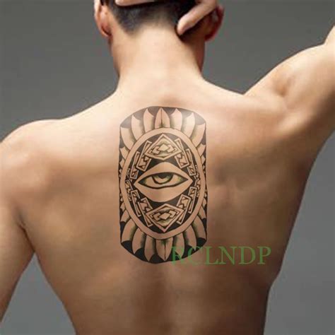 Waterproof Temporary Tattoo Sticker Tribe Totem Tatto Stickers Flash Tatoo Fake Tattoos For Men