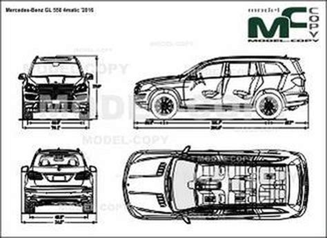 Mercedes Benz Gl Matic D Drawing Blueprints
