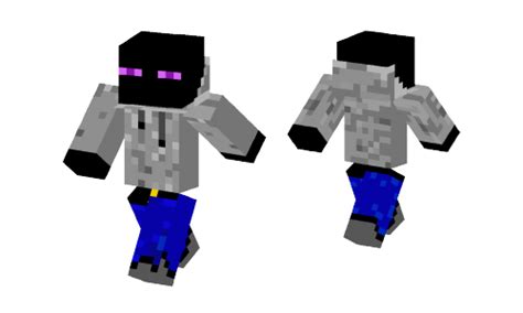 Enderman In A Hoodie Skin Minecraft Skins