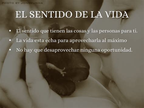 El Sentido De La Vida By Paula Sanz