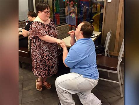 Down Syndrome Couple Engaged At Texas Chick Fil A