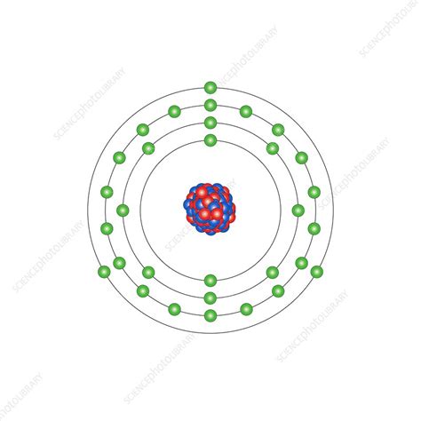 Another way to represent the order of fill for an atom is by using an orbital diagram often referred to as the little boxes: Gallium, atomic structure - Stock Image C013/1574 ...