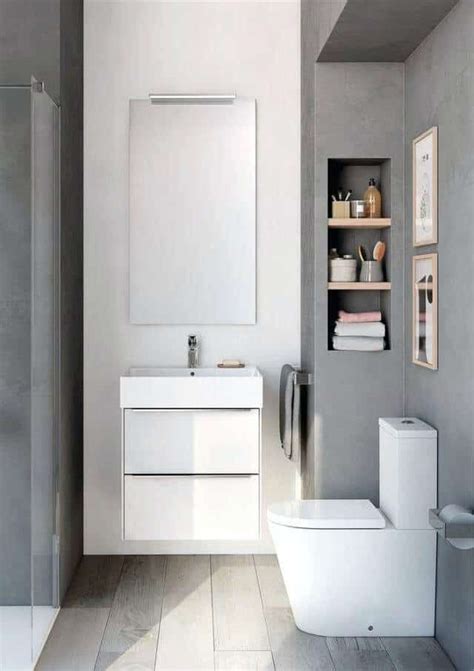 See more ideas about small bathroom, bathrooms remodel, bathroom design. 12 Features of a Modern Style Tiny Bathroom | Shrink My Home