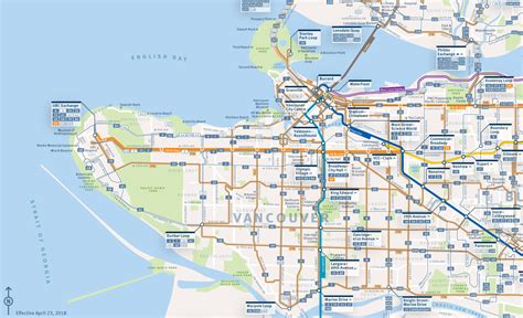 Vancouver Transit System Map Skytrain Condo Living