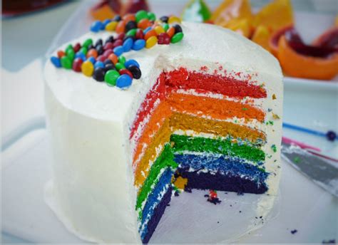 Resep Rainbow Cake Kue Pelangi Martha Stewart Digital Riau