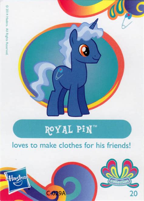 Mlp Royal Pin Blind Bag Cards Mlp Merch