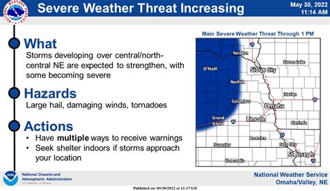 Nws Omaha On Twitter Severe Weather Threat Is Increasing As Storms