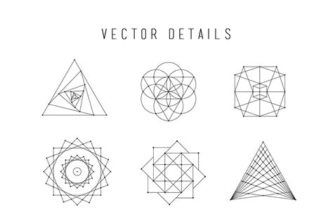 Backdrop design of sacred symbols, signs, geometry and designs to provide supporting element for illustrations on astrology, alchemy, magic, witchcraft and fortune telling. Skybox Creative » Sacred Geometry Vector Illustrations Vol. 2