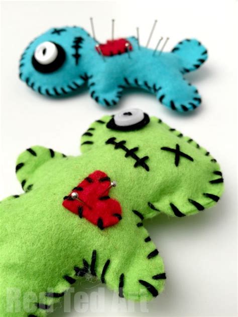 Voodoo Doll Pincushion How To - a Great Beginner's Sewing ...