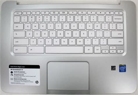 Hp Chromebook 14 Q010dx White Laptop Keys