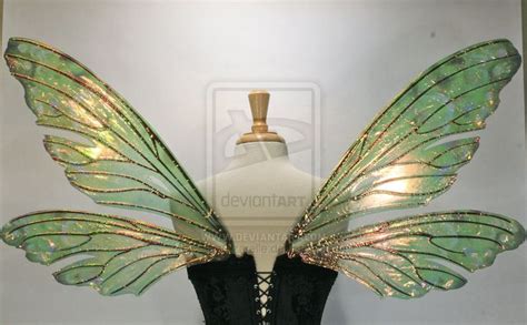 Teasel Painted Wings Absinthe By Faeryazarelle On Deviantart Fairy