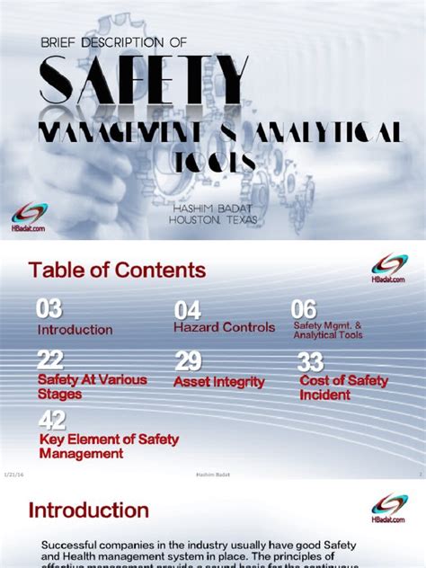 pdf safety management and analytical tools dokumen tips