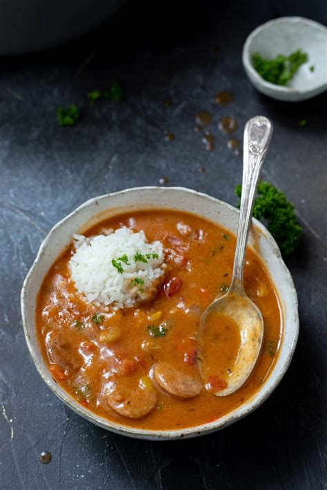 Originating in louisiana it combines the cuisines and ingredients of several cultures including west african, french, german, and choctaw. Chicken and Sausage Gumbo Recipe - WonkyWonderful