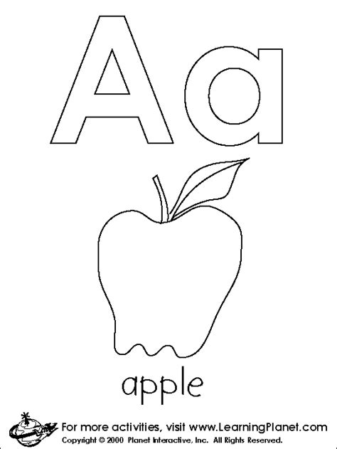 Alphabet Coloring Pages - Best Flash Games