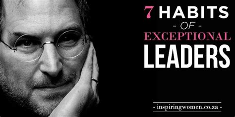 7 Habits Of Exceptional Leaders