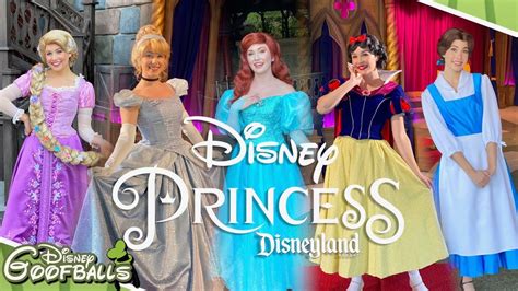 Disney Princesses Character Greetings Disneyland Resort Anaheim 🇺🇸