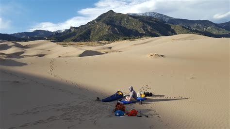 Camping In Colorados Sand Dunes Back In April Just An Unbelievable