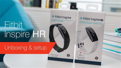 Fitbit Inspire And Inspire Hr Unboxing And Setup Youtube