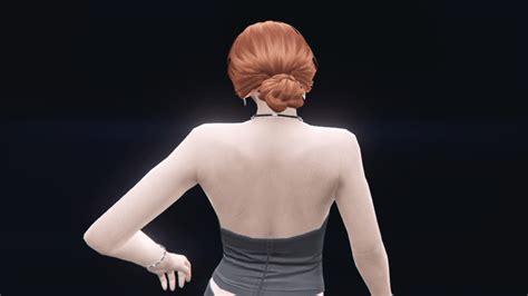 Low Bun Hairstyle For Mp Female 11 Gta 5 Mod Grand Theft Auto 5 Mod