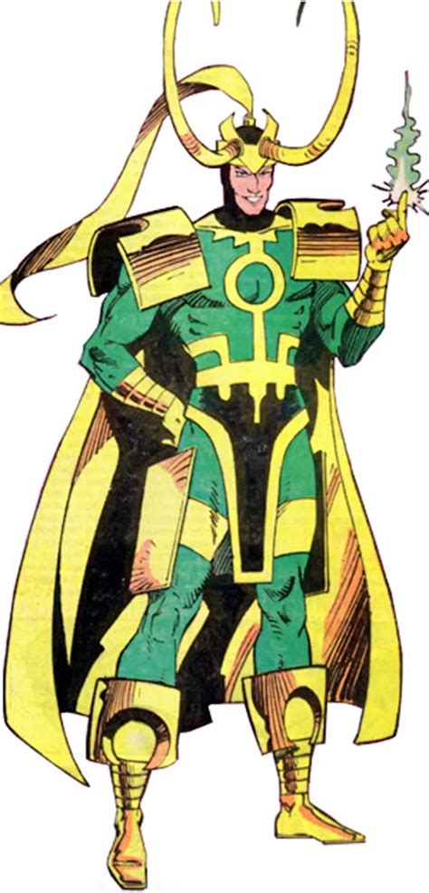 Loki Marvel Comics Thor Avengers Character Profile
