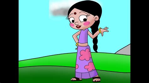 How To Draw Chutki In Chhota Bheem Cartoon Step By Step