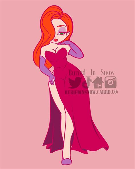 Jessica Rabbit Who Framed Roger Rabbit Art By Me Hope You Like It
