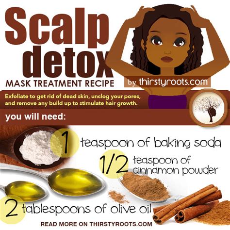 I just want to stress. Detox your scalp for healthier hair