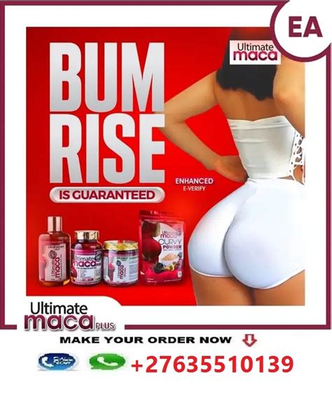 Ultimate New Ultimate Maca Plus 7500mgs For Bigger Butts And Hips