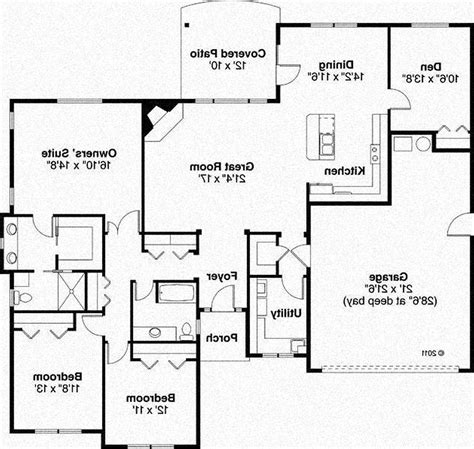 Modern House Design Blueprint